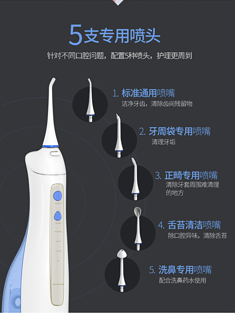 羅曼洗牙器噴嘴